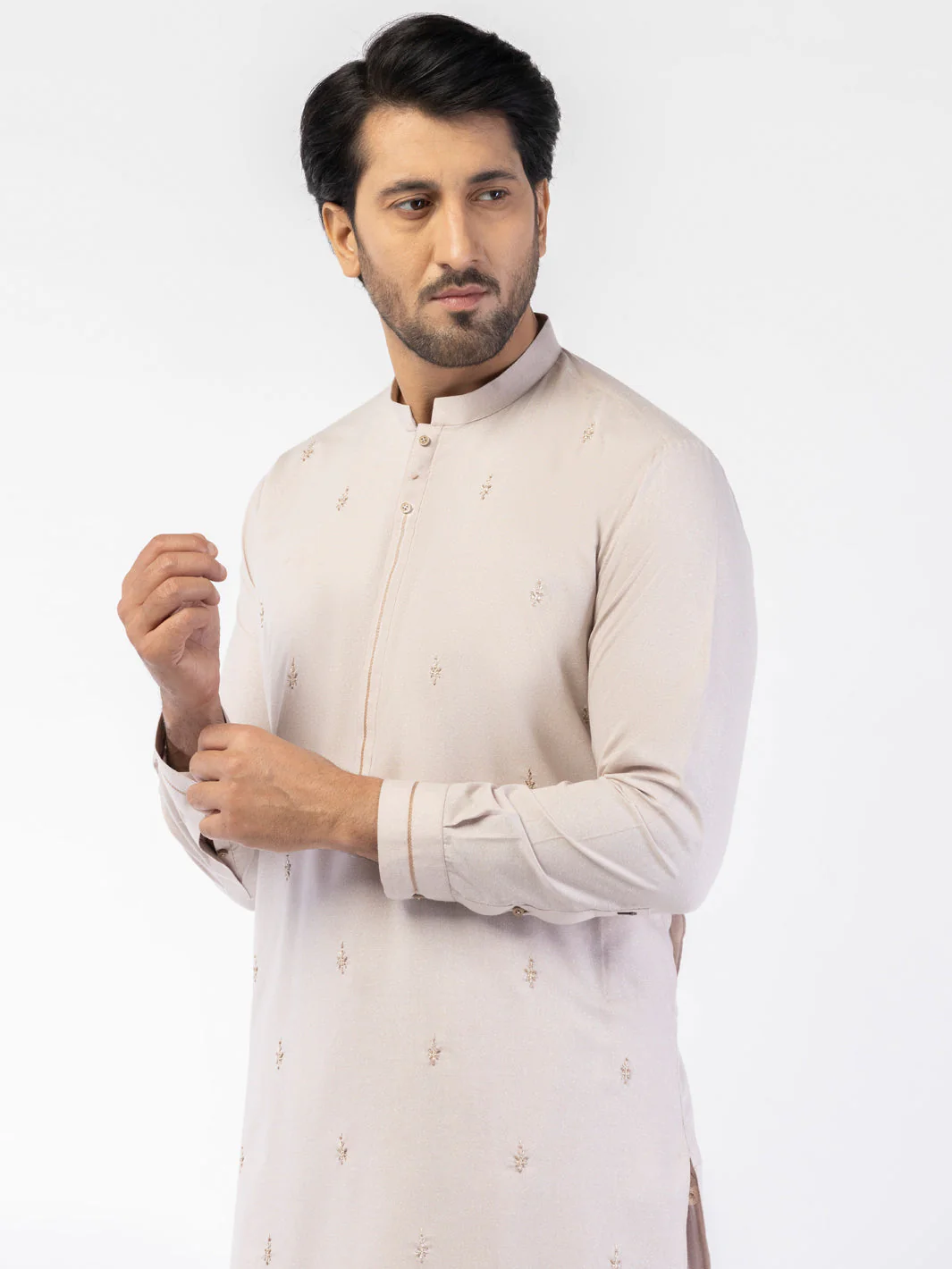 TEA PINK BLENDED KAMEEZ SHALWAR | AL-KS-3170A/AM-6291A - Image 4
