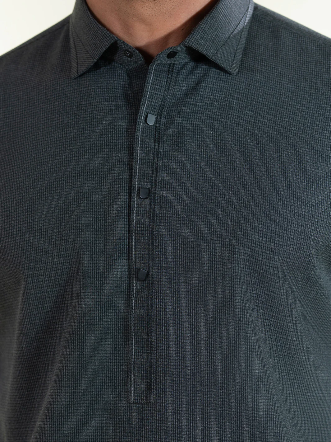 CHARCOAL GREY KAMEEZ SHALWAR | ALWA-KS-570/AM-6342C - Image 4