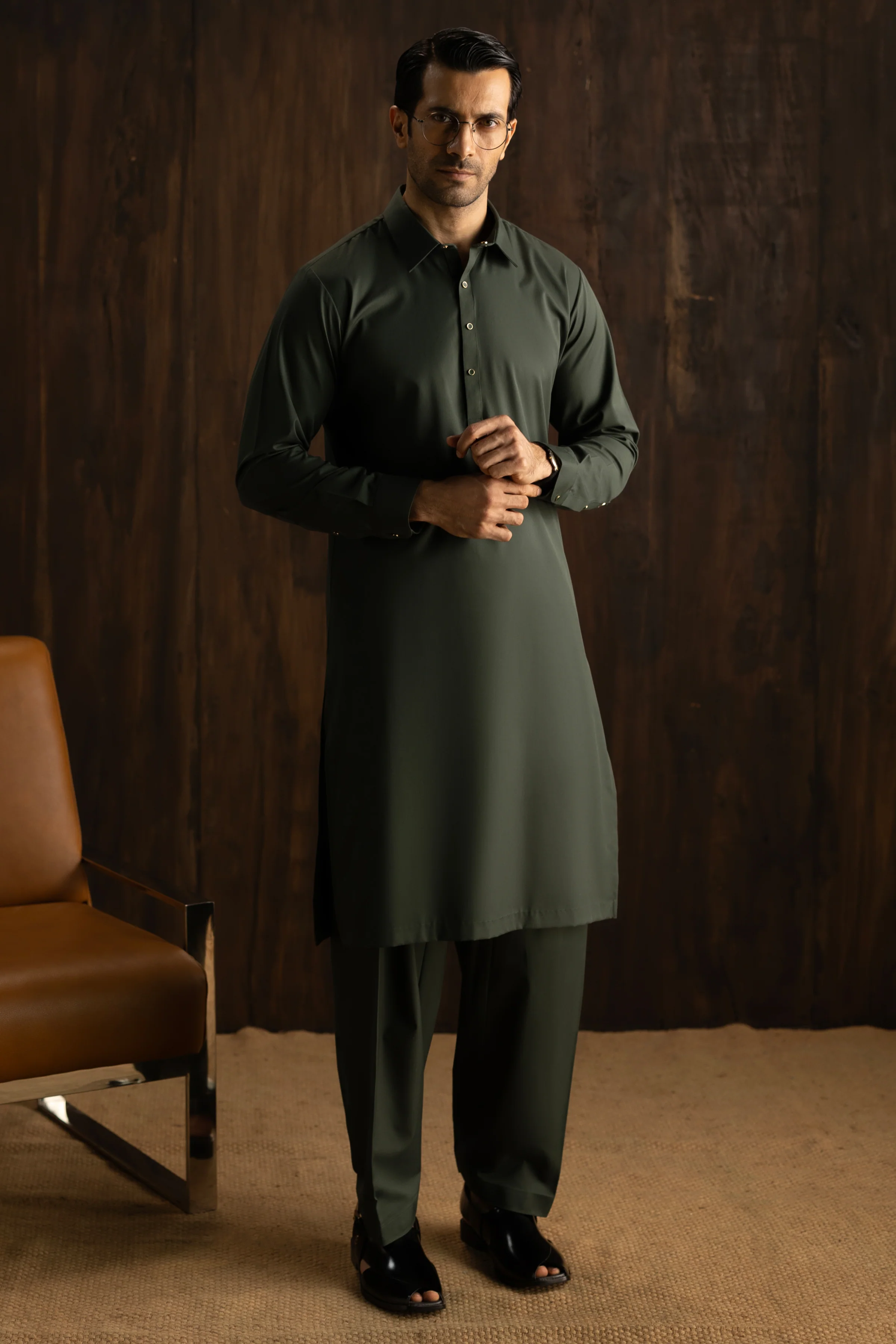 MILLITARY KAMEEZ SHALWAR | CCMKS-A-39651-B6