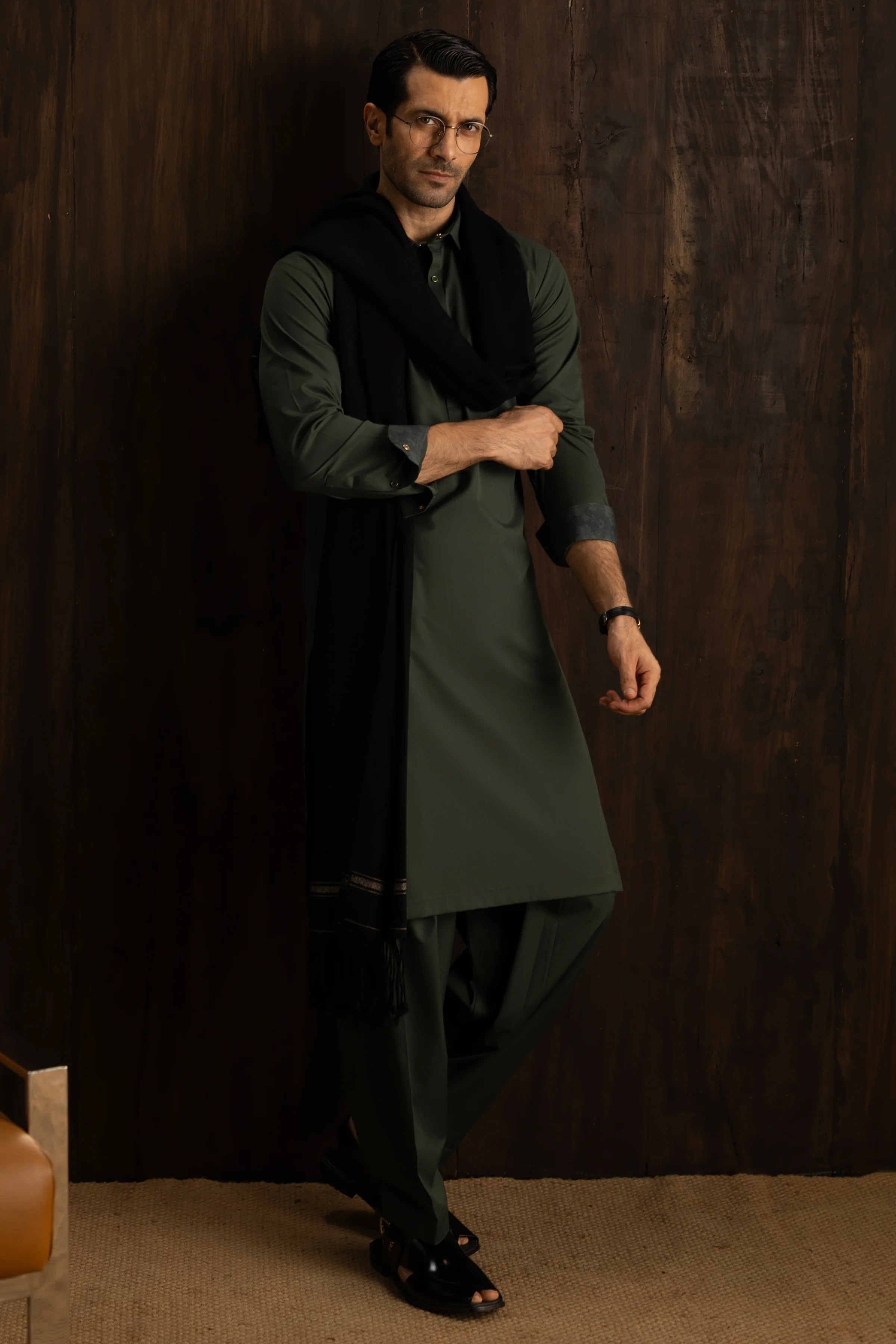 MILLITARY KAMEEZ SHALWAR | CCMKS-A-39651-B6 - Image 3