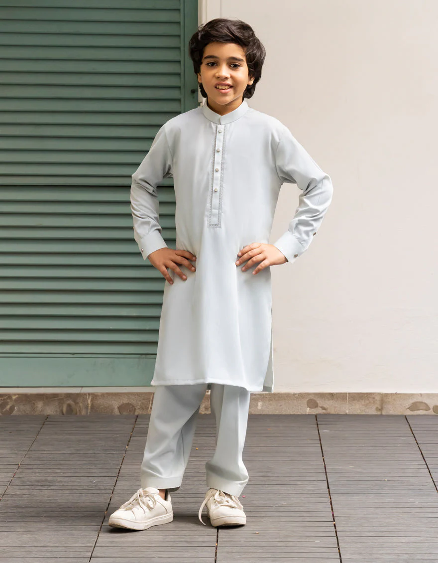 DULL SKY BLENDED KAMEEZ SHALWAR | JCKS-A-90506/S25/JJ9765-SF