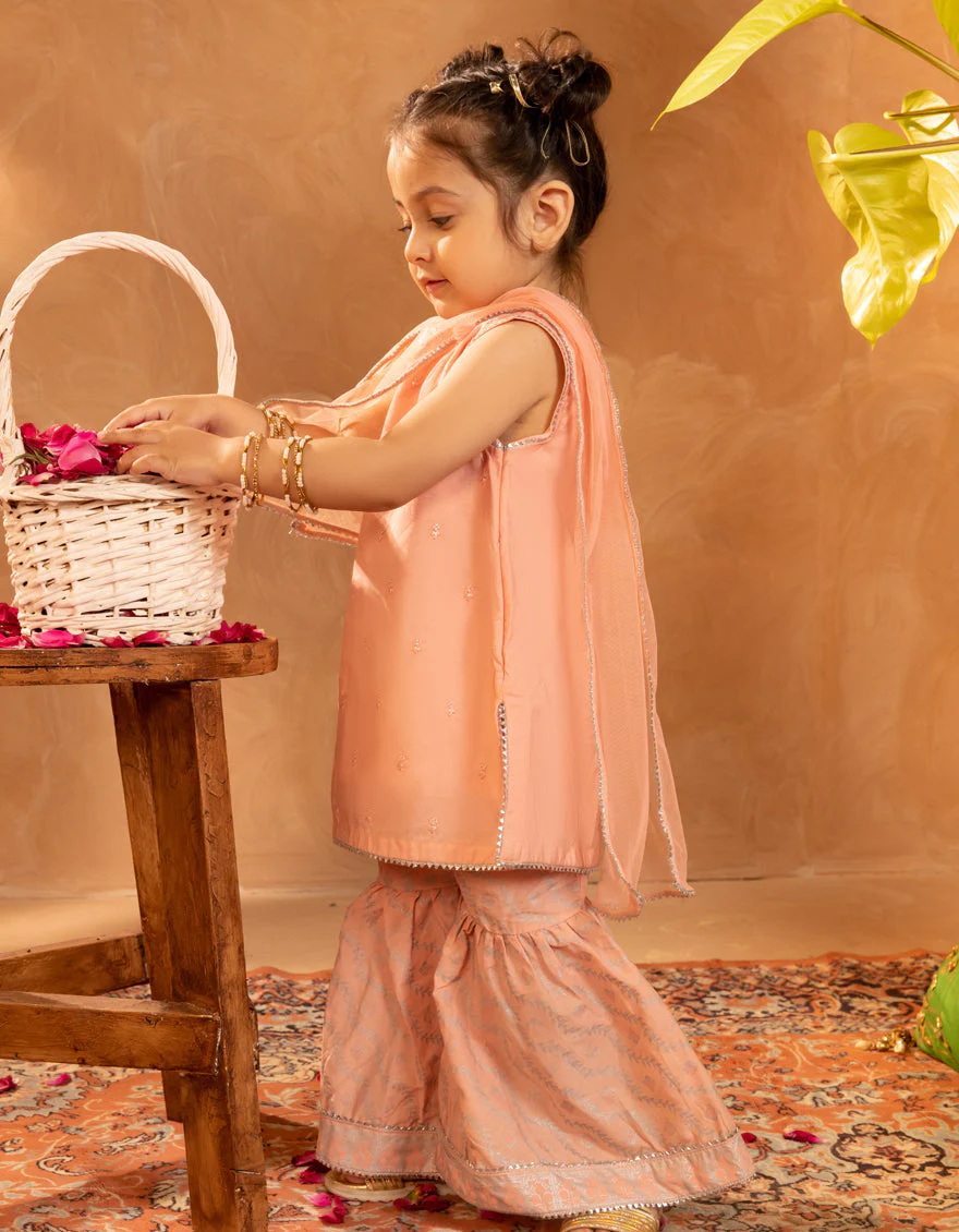 PINK COTTON SILK 3PC STITCHED | JGK-S-JIF-25-1704 FB/IRIS-04 - Image 2