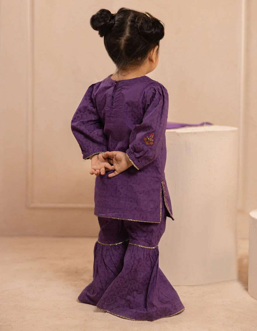 BLUE LAWN 3PC STITCHED | JGK-S-JIF-25-1716 FB/IRIS-04 - Image 3