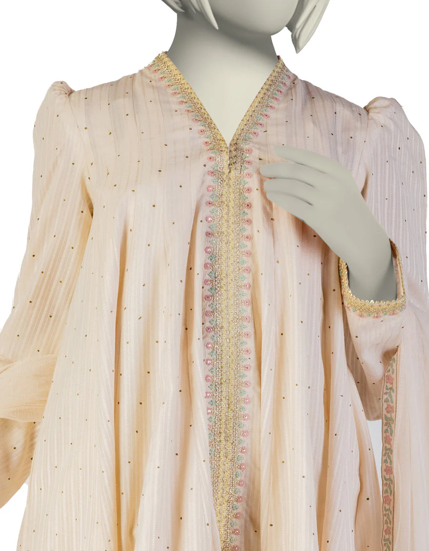 OFF WHITE DOBBY 3PC STITCHED | JGK-S-JTF-25-756 FB/RANG-E-ZARI-6 - Image 3