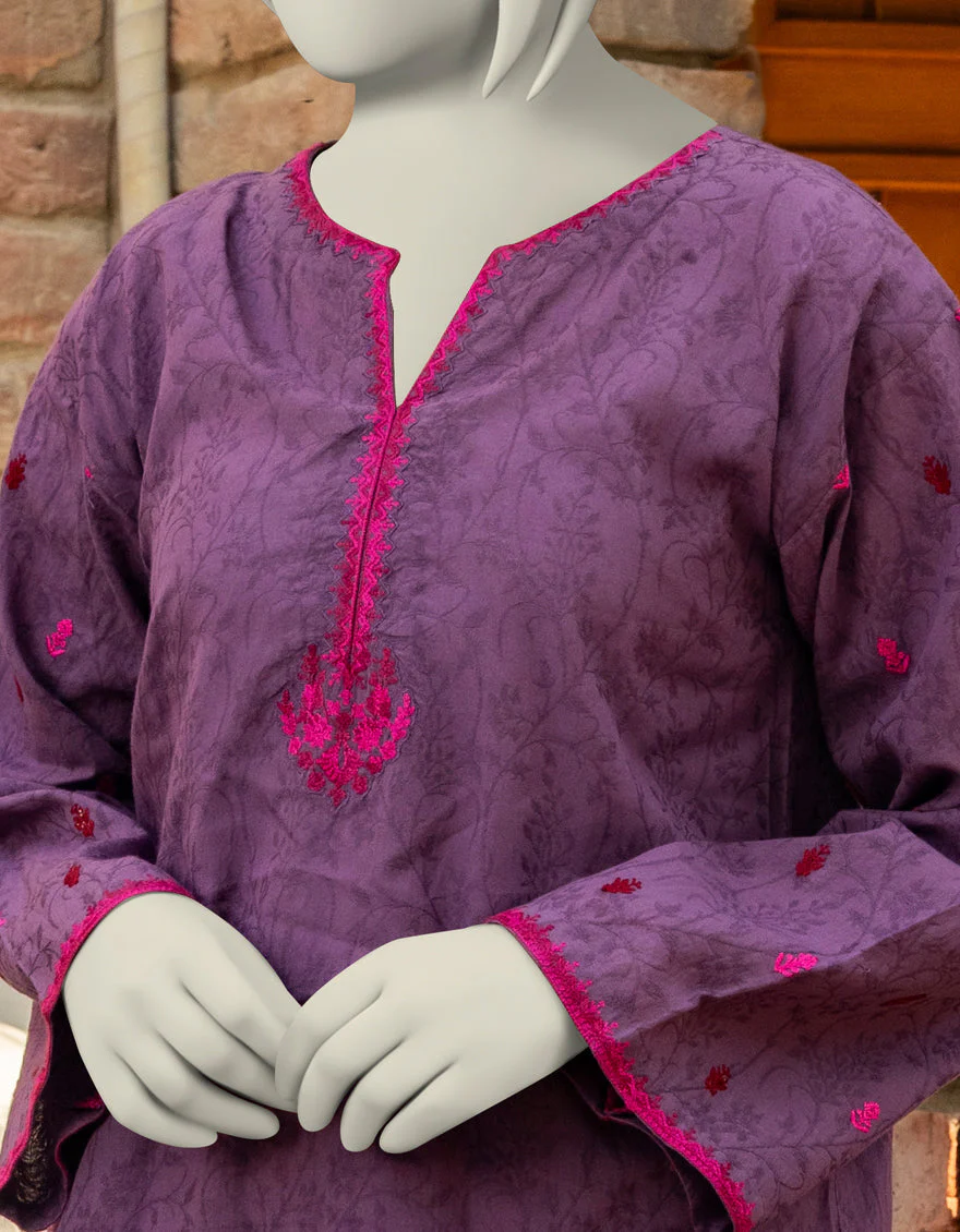 PURPLE TEXTURED 2PC STITCHED | JGK-S-JTST-25-411 FB/CRAFT-05 - Image 2