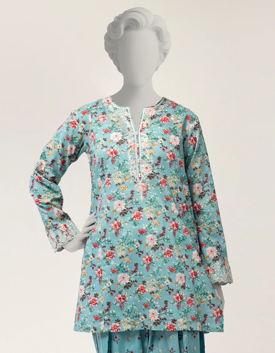 GREEN LAWN 3PC STITCHED | JGK-S-JTST-26-544 FB/SEQUINS-02 - Image 2