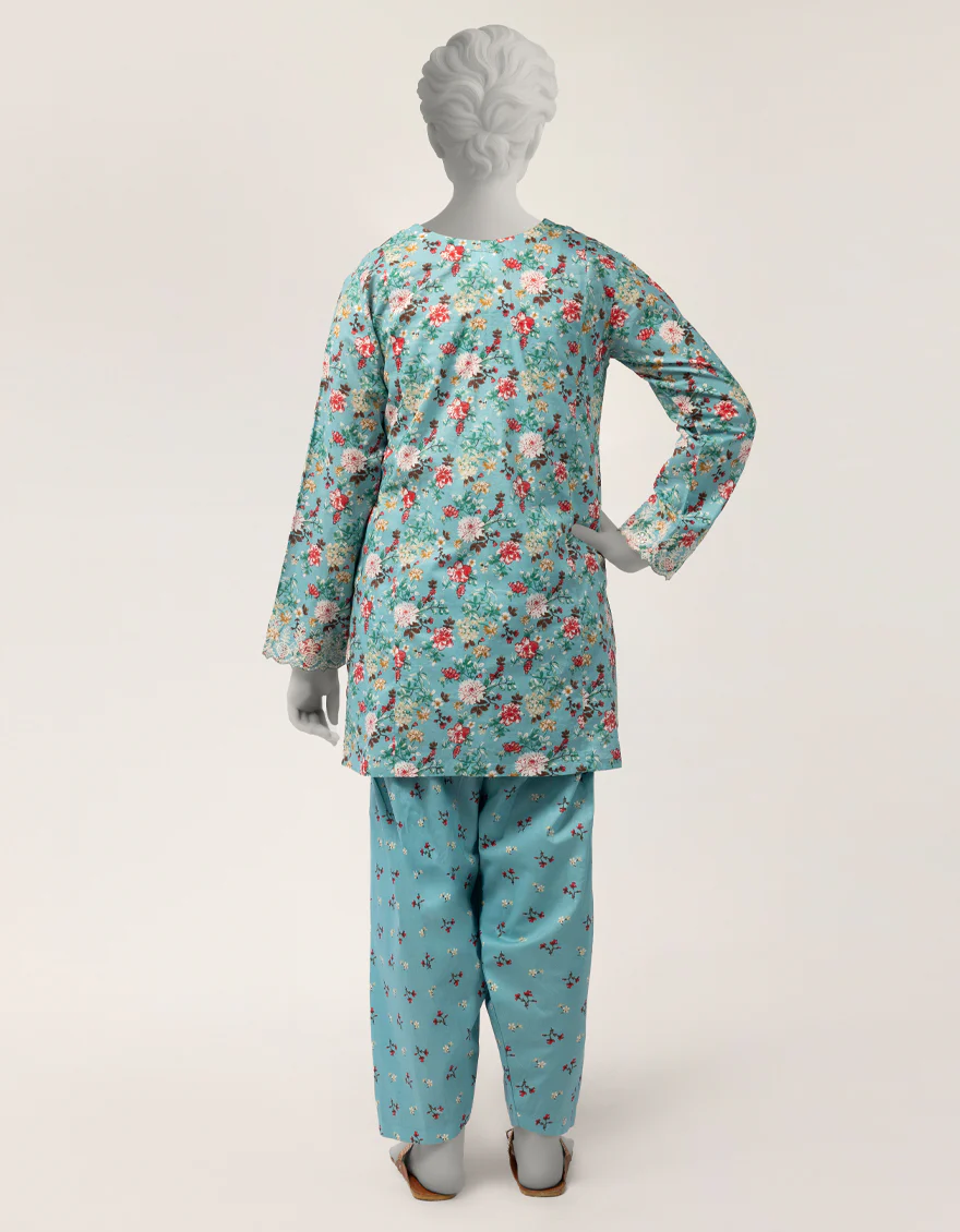 GREEN LAWN 3PC STITCHED | JGK-S-JTST-26-544 FB/SEQUINS-02 - Image 3