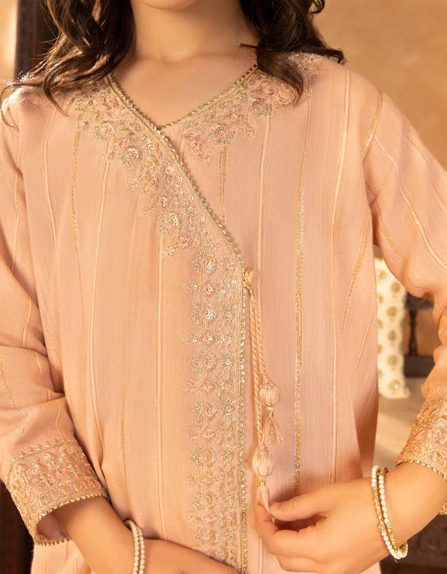 PINK BLENDED 3PC STITCHED | JGKL-S-JGF-25-1907 FB/SHIREEN-07 - Image 3