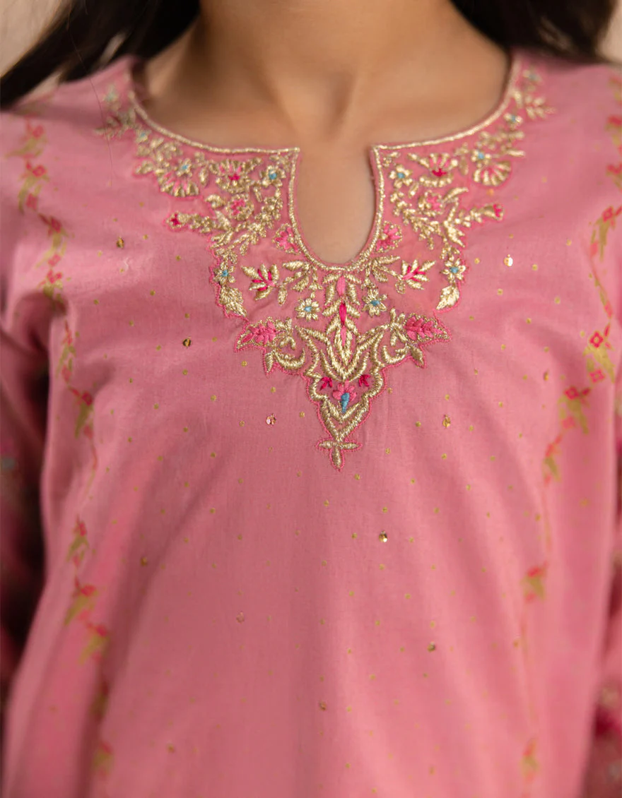 PINK SILK 3PC STITCHED | JGKL-S-JGF-25-1913 FB/SHIREEN-1 - Image 4
