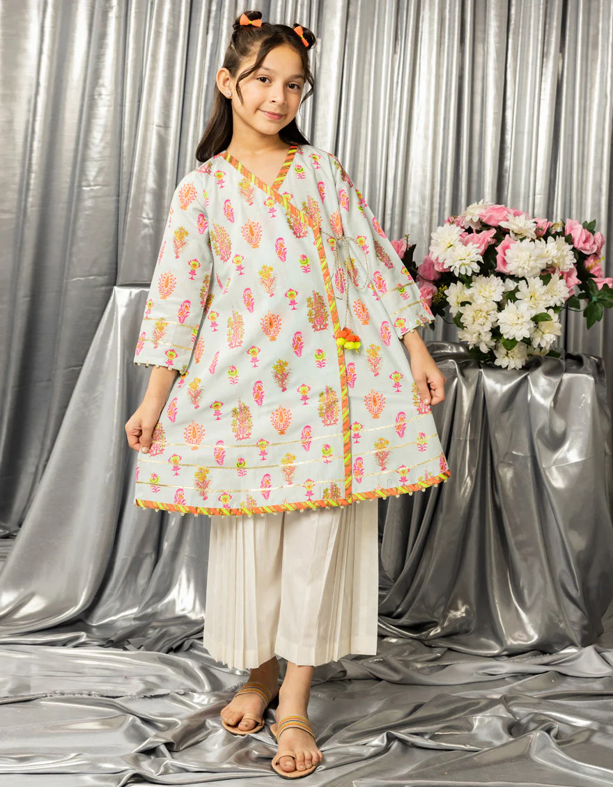 BLUE LAWN KURTI | JGLK-S-JGS-25-2516 FB/BLOCK GIRL-01
