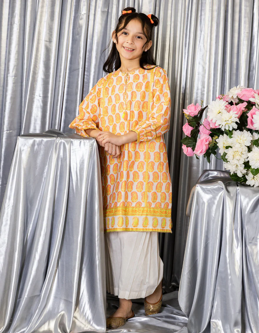 MULTICOLOR LAWN KURTI | JGLK-S-JGS-25-2518 FB/BLOCK GIRL-03