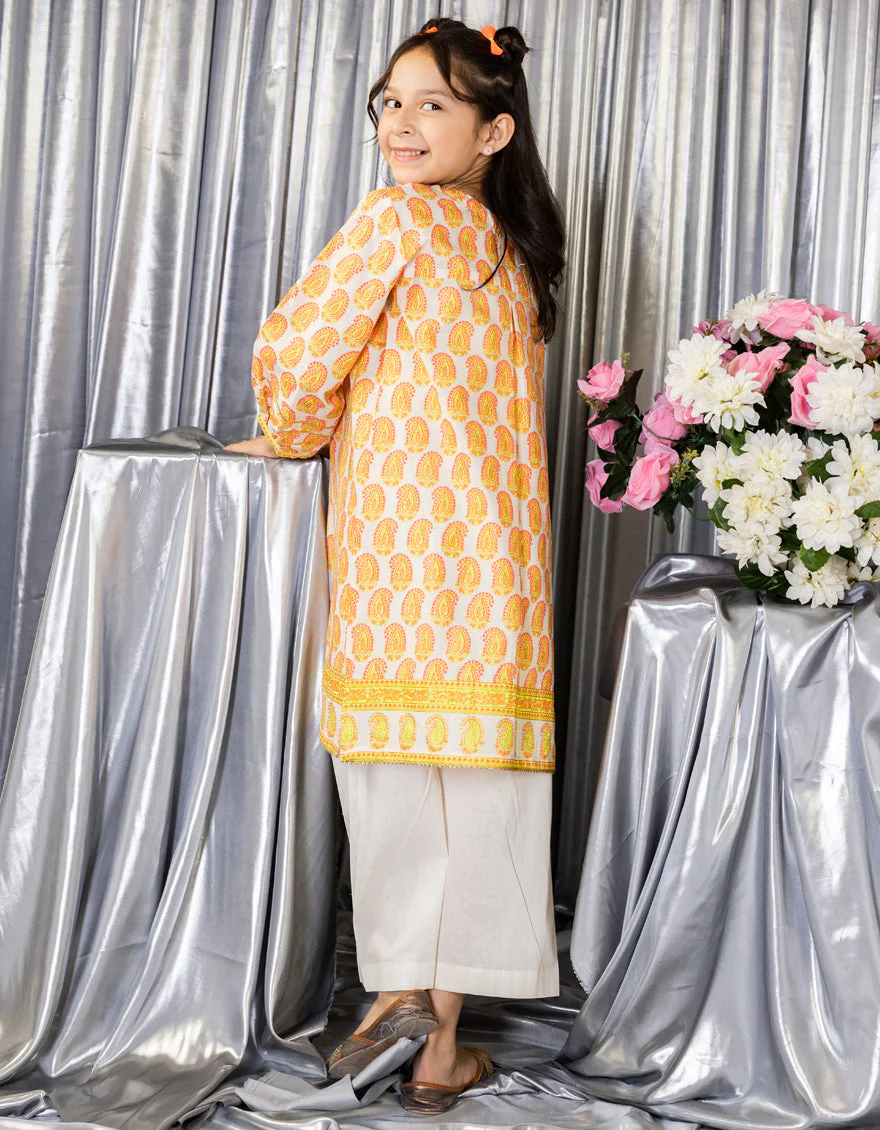 MULTICOLOR LAWN KURTI | JGLK-S-JGS-25-2518 FB/BLOCK GIRL-03 - Image 2