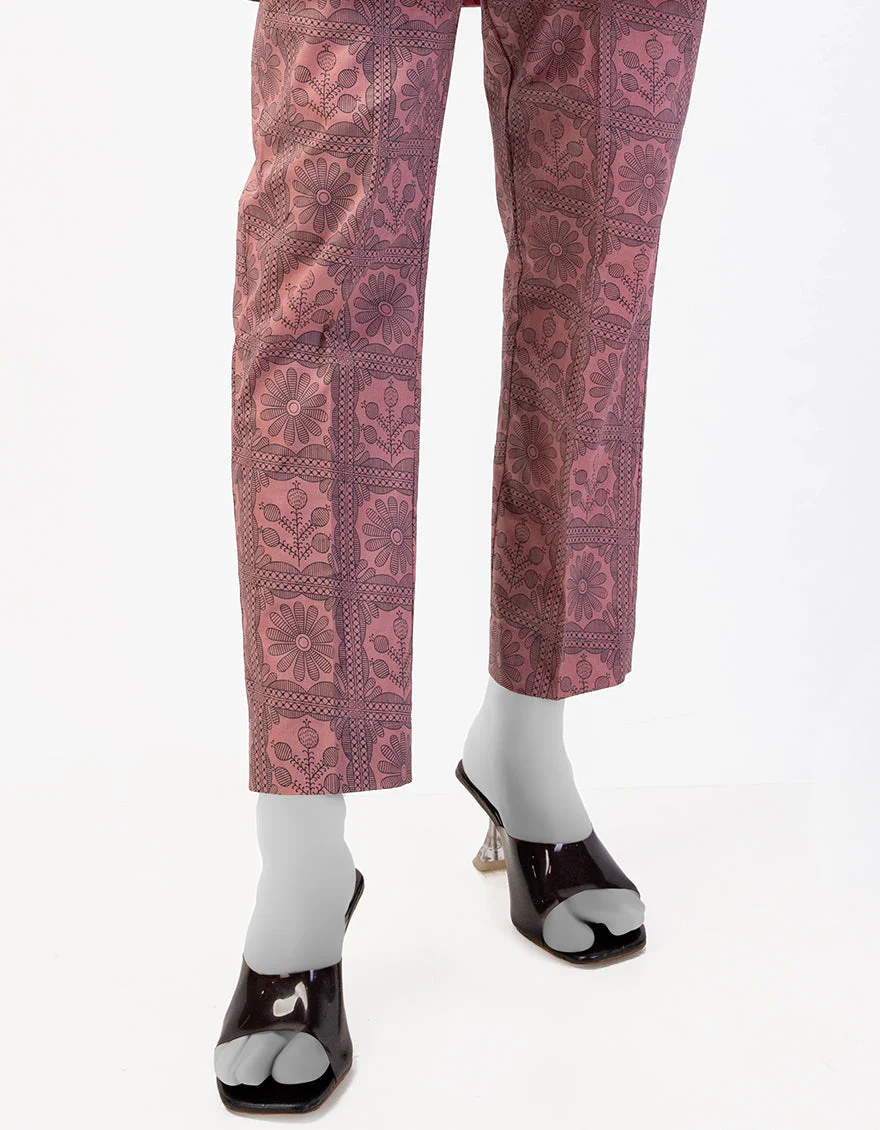 PINK LAWN TROUSERS | JGT-S-JTT-25-4043 FB/ESSENTIAL- T-14