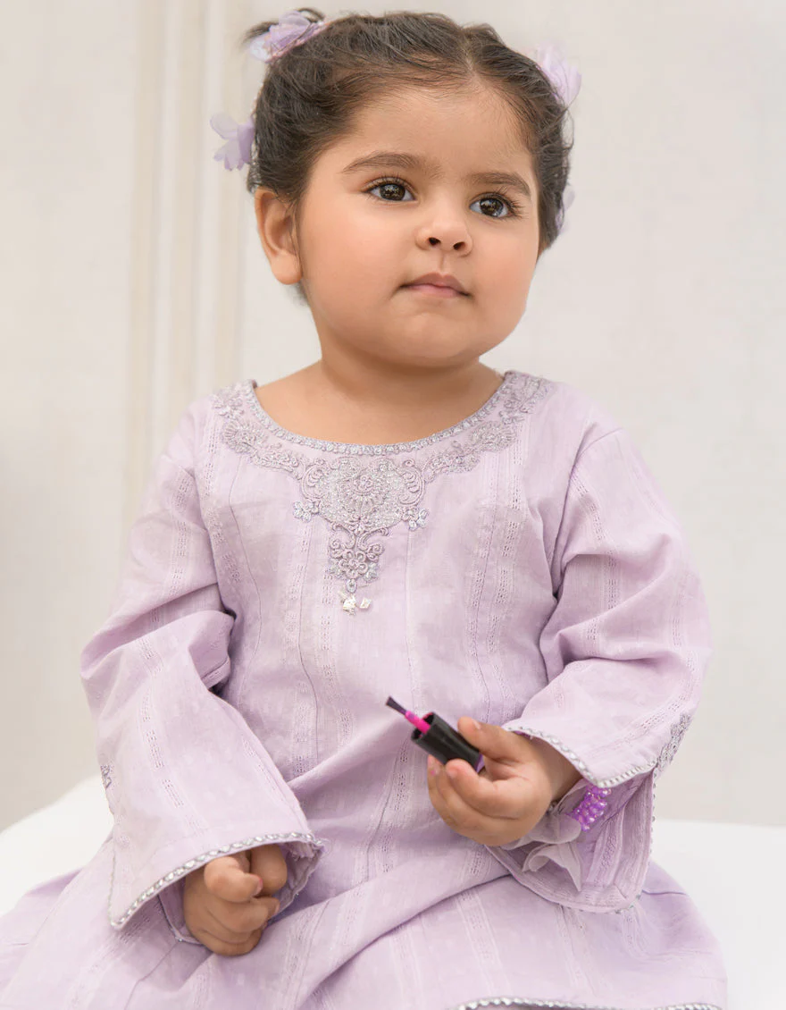 LILAC DOBBY 2PC STITCHED | JIK-S-JIST-25-5803 FB/RANI-I-03 - Image 4