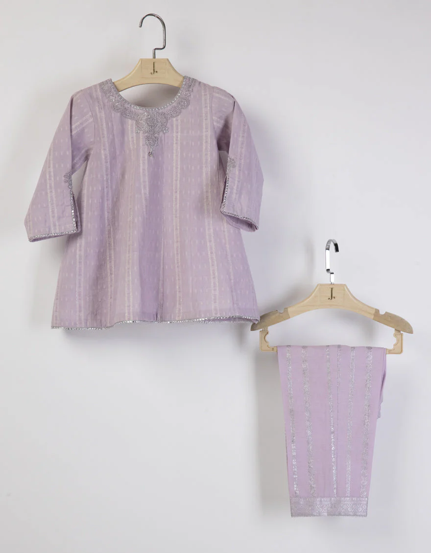 LILAC DOBBY 2PC STITCHED | JIK-S-JIST-25-5803 FB/RANI-I-03 - Image 5