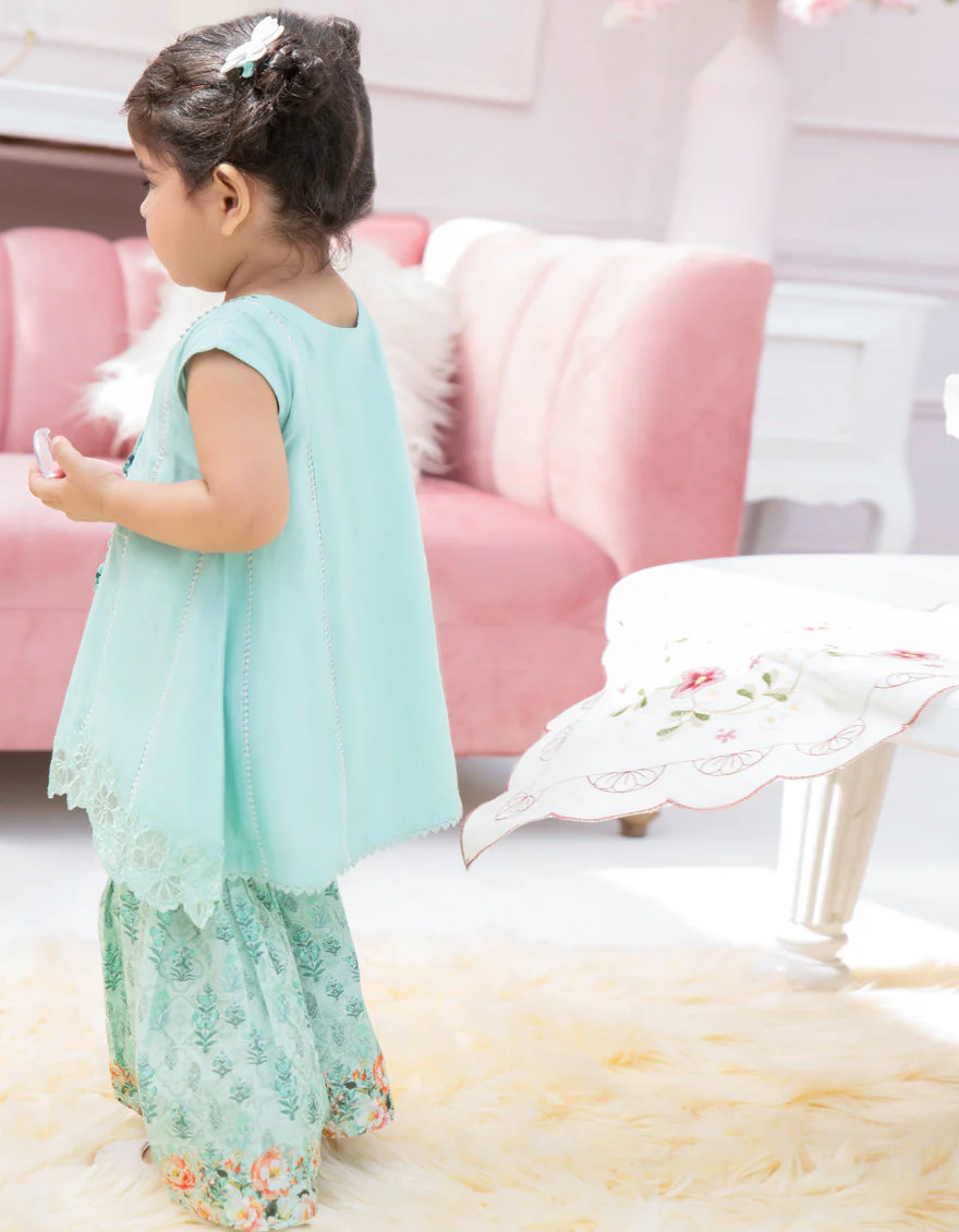 GREEN SILK 2PC STITCHED | JIK-S-JIST-25-5806 FB/ME-I-02 - Image 3