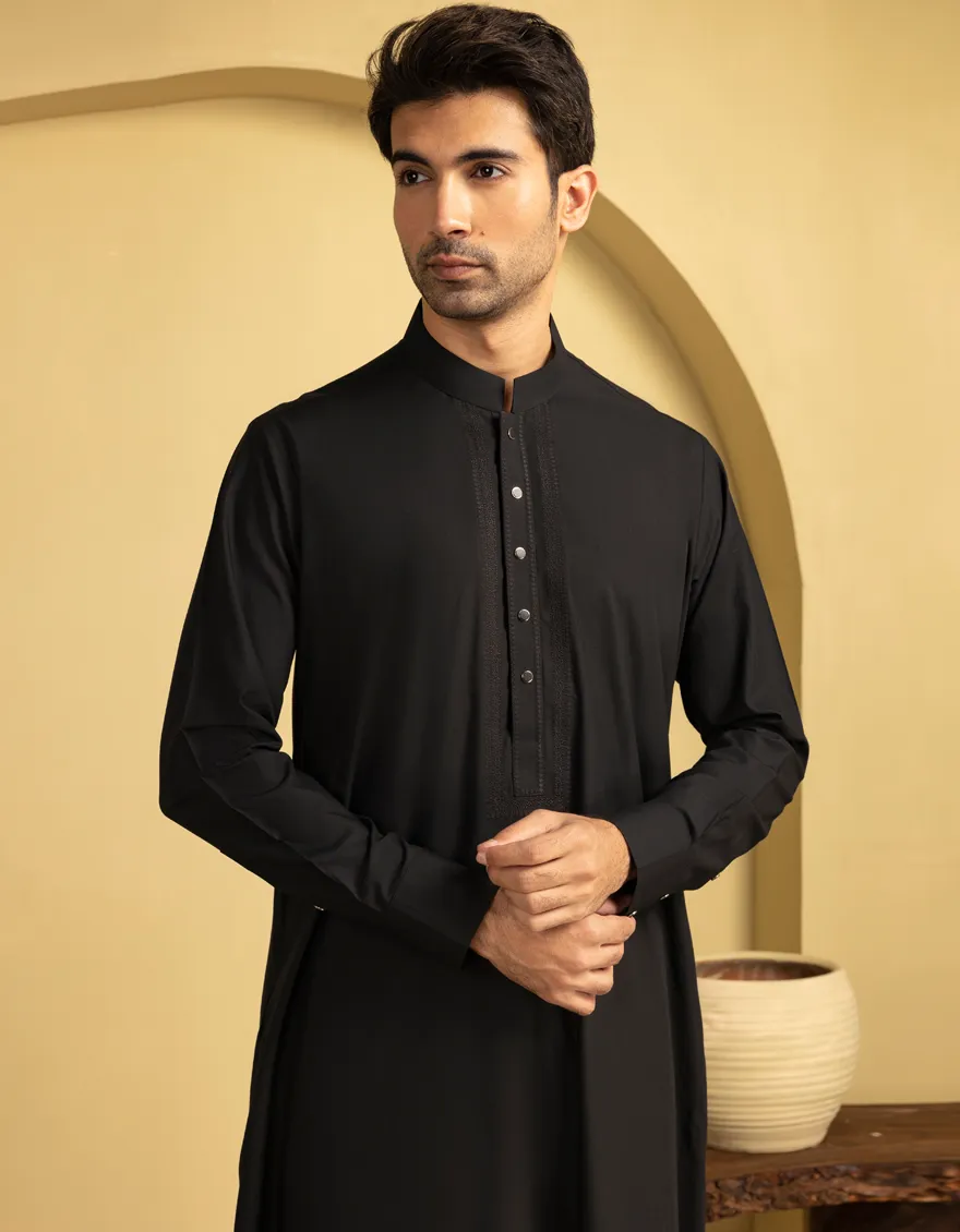 BLACK BLENDED JUBBA | JJ-JUBBA-33190/S25/JJ8836-SF
