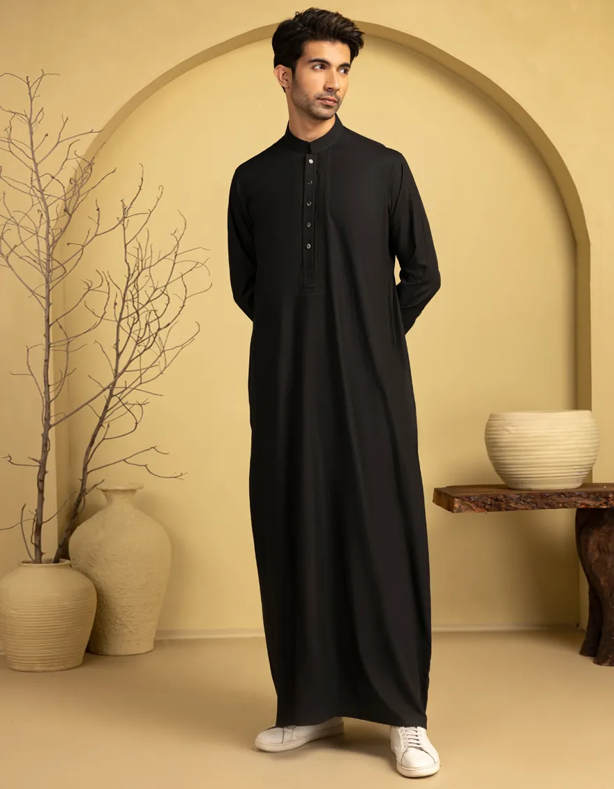 BLACK BLENDED JUBBA | JJ-JUBBA-33190/S25/JJ8836-SF - Image 2