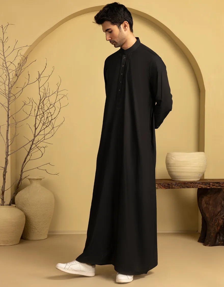 BLACK BLENDED JUBBA | JJ-JUBBA-33190/S25/JJ8836-SF - Image 4