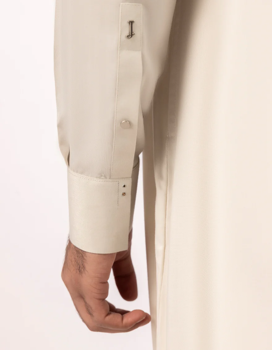 IVORY BLENDED JUBBA | JJ-JUBBA-33777/S26/JJ9947-SP - Image 5