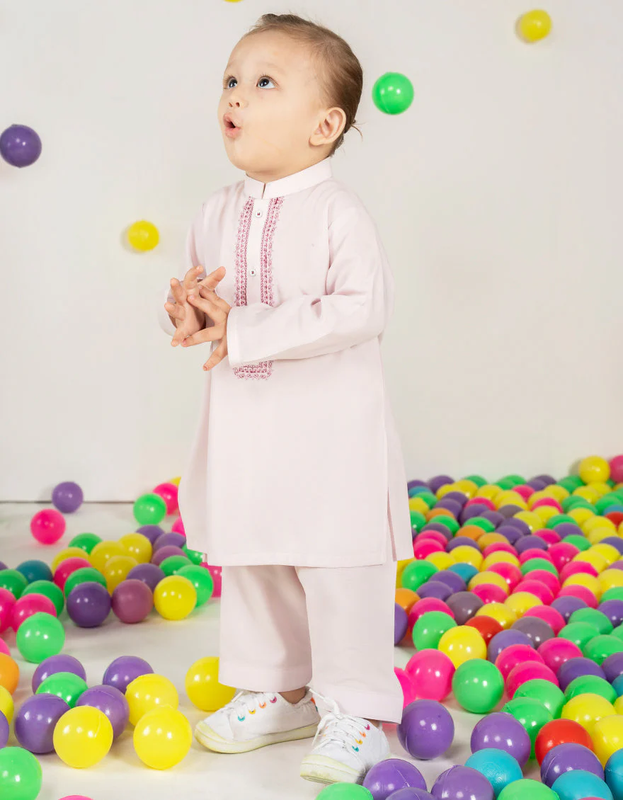 PINK BLENDED KAMEEZ SHALWAR | JJIKS-A-46525/S25/JJ7527-SF