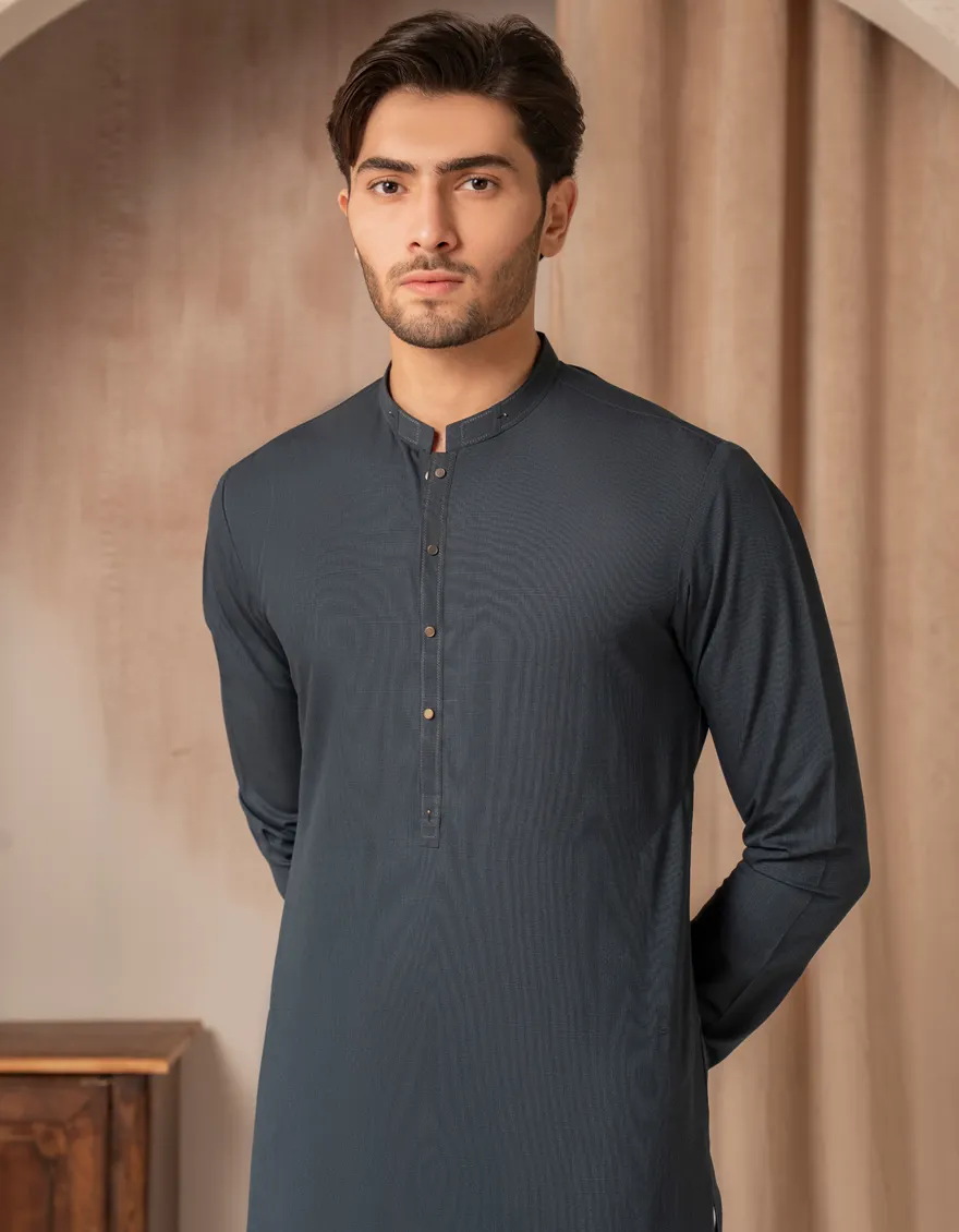 TEAL KURTA | JJK-A-33502/S25/JJ7481-CL - Image 2