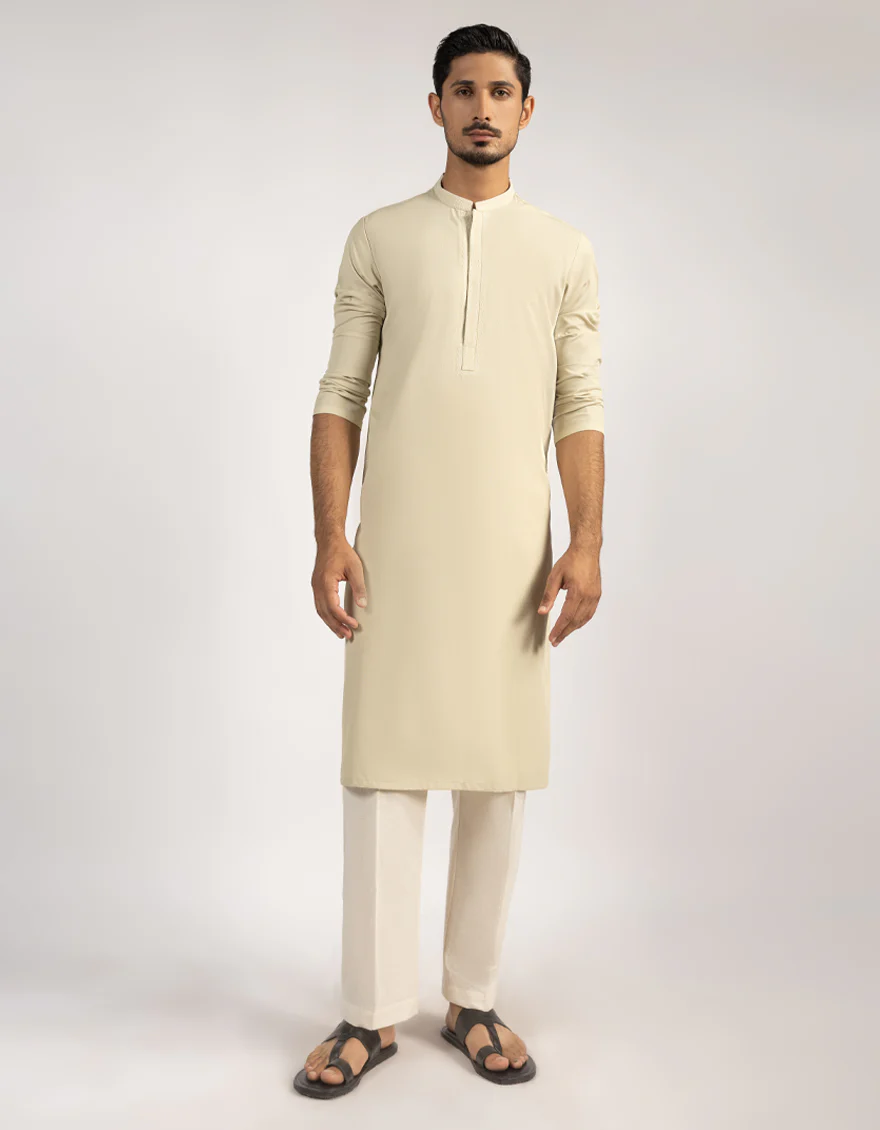 BEIGE KURTA | JJK-A-33513/S25/JJ9765-SF - Image 4