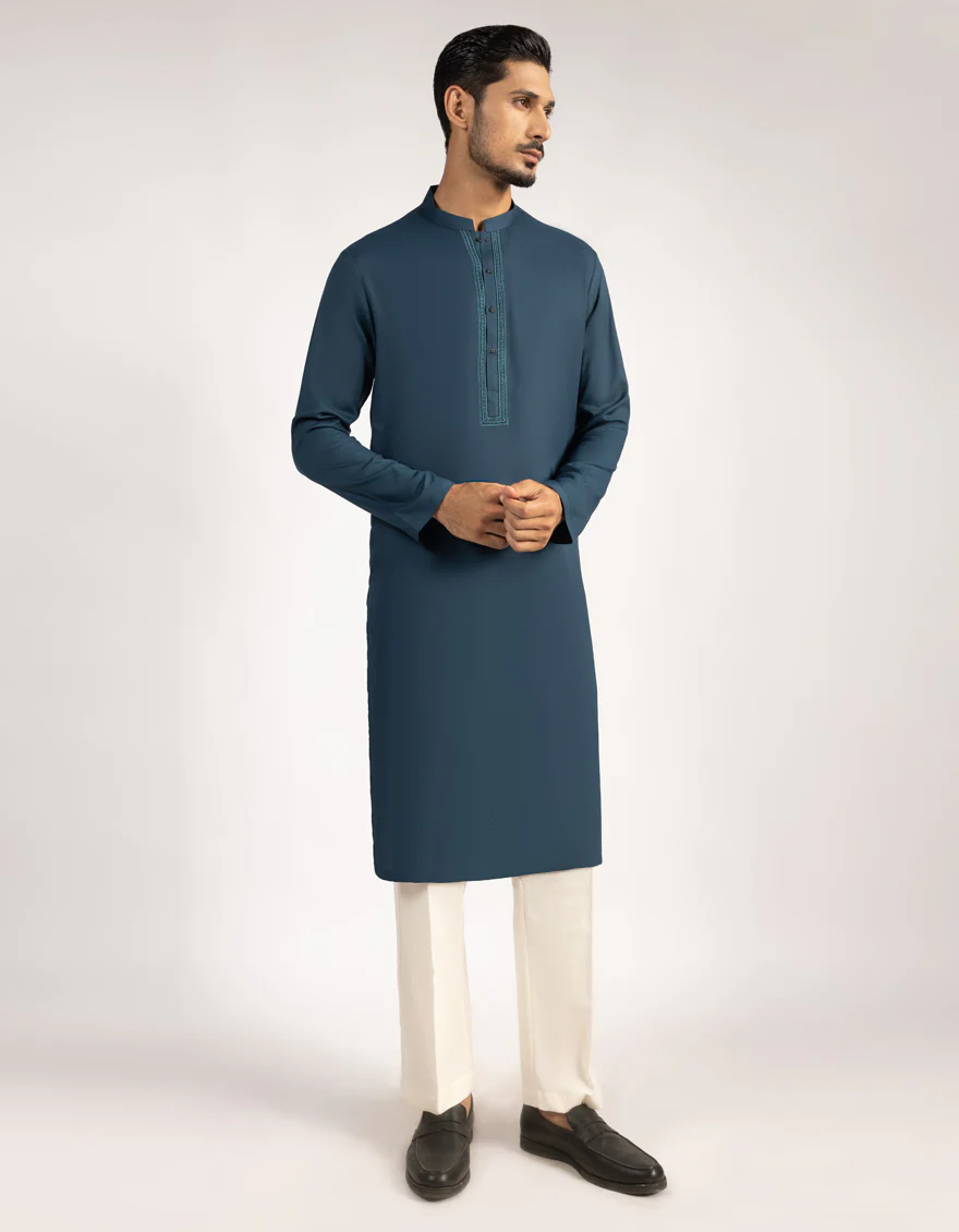 TEAL KURTA | JJK-A-46903/S25/JJ9504-SF