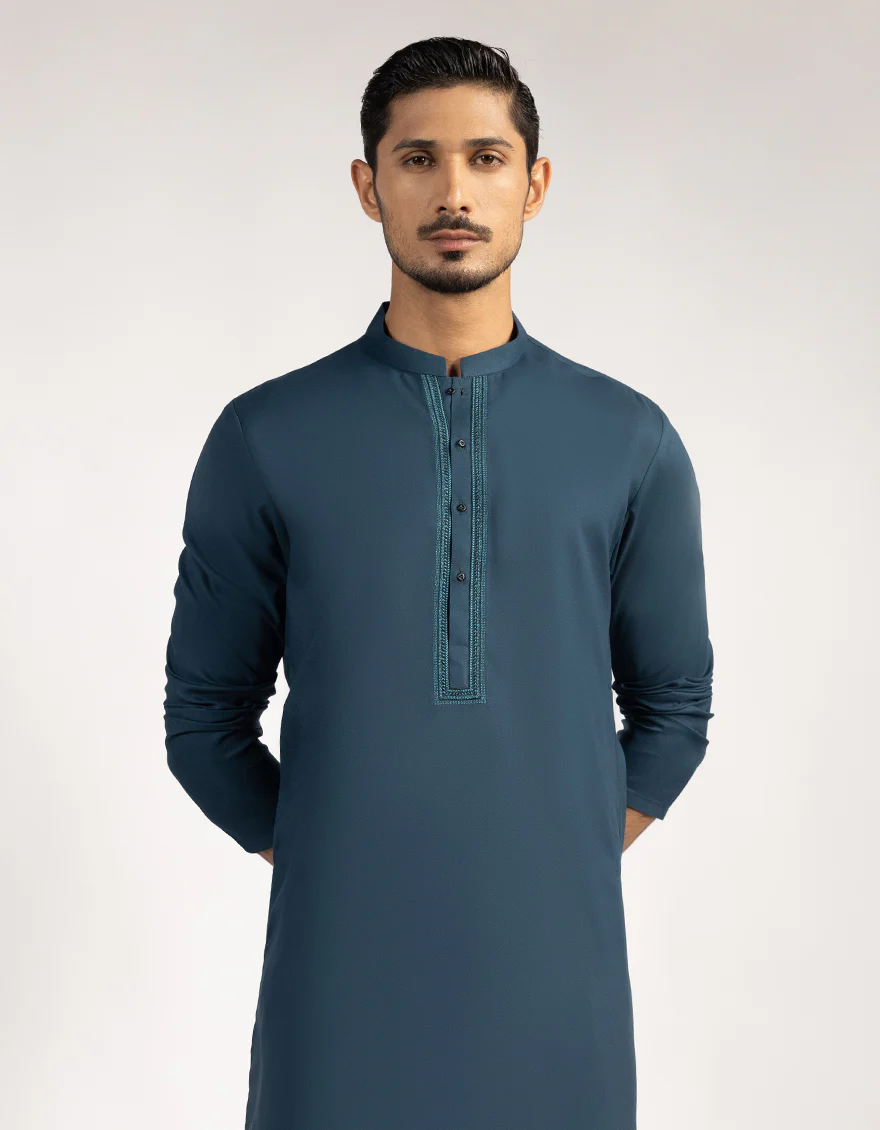 TEAL KURTA | JJK-A-46903/S25/JJ9504-SF - Image 2
