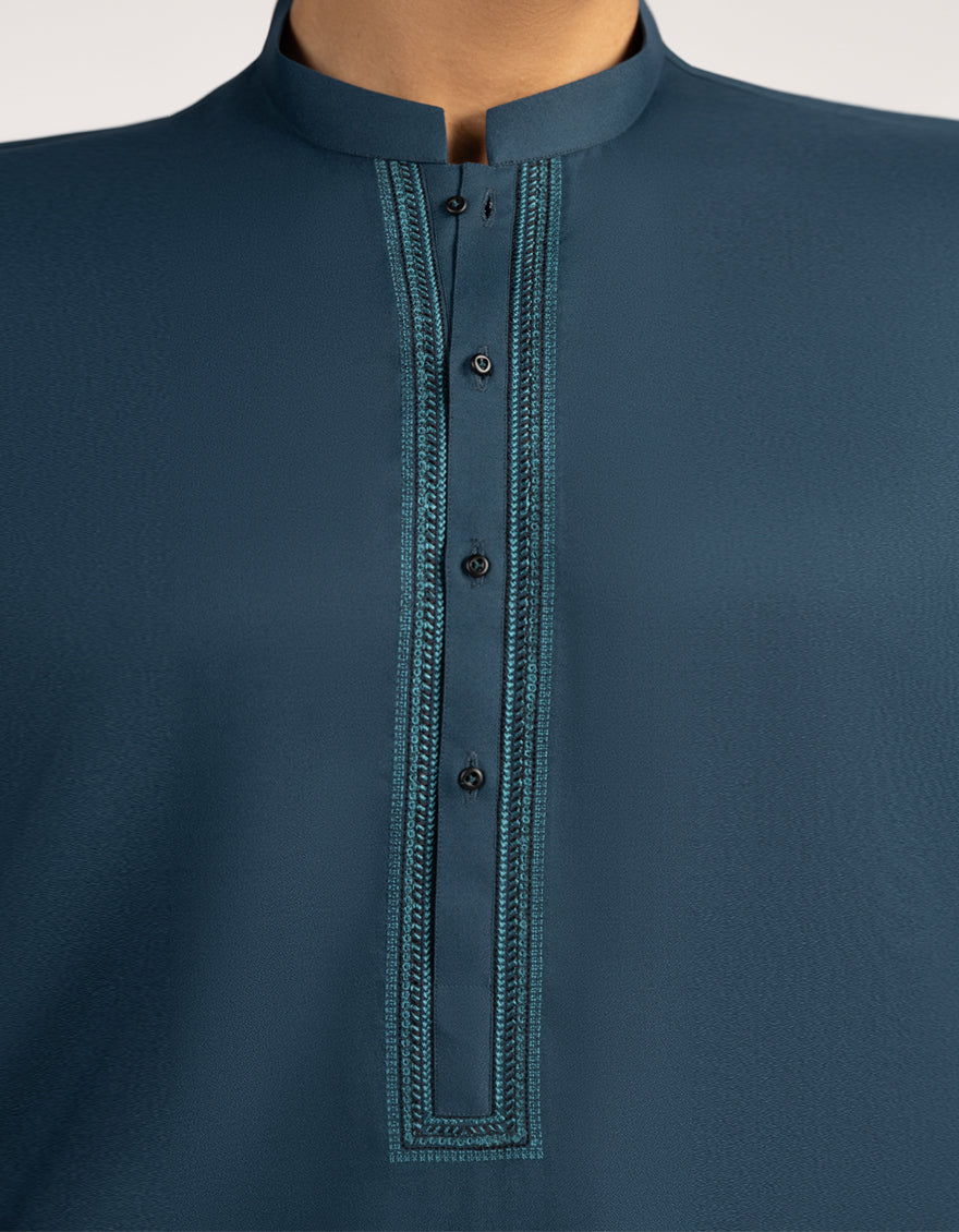 TEAL KURTA | JJK-A-46903/S25/JJ9504-SF - Image 4