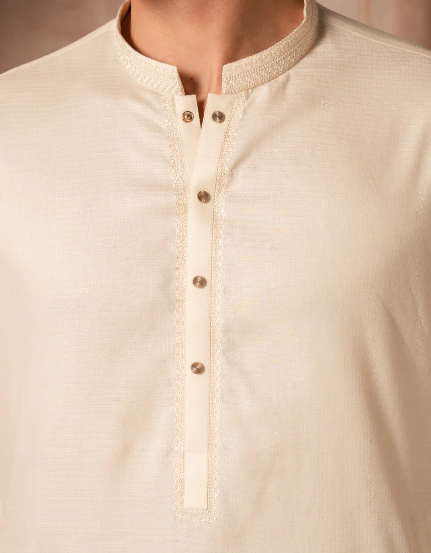 FAWN COTTON KURTA | JJK-S-33416/S25/JJ9834-SF - Image 3
