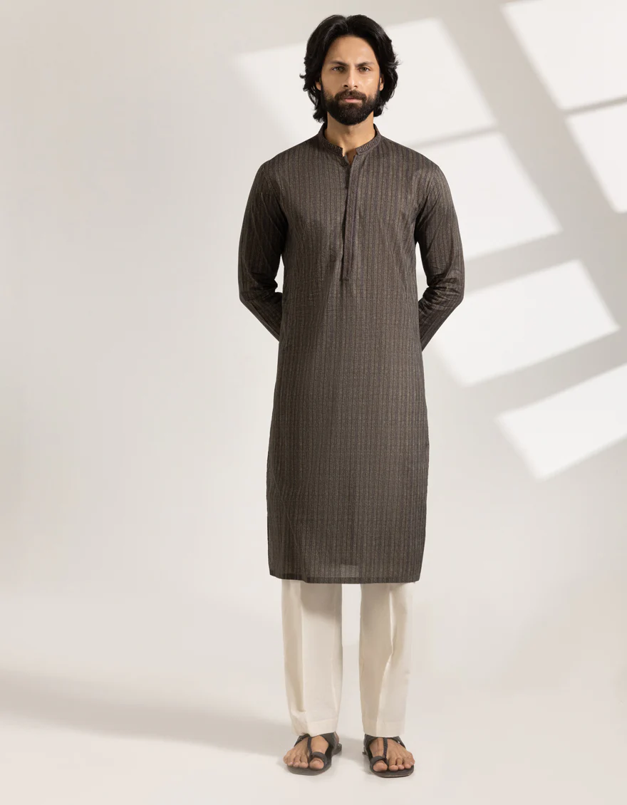 GREEN COTTON KURTA | JJK-S-33491/S25/JJ9776-SF
