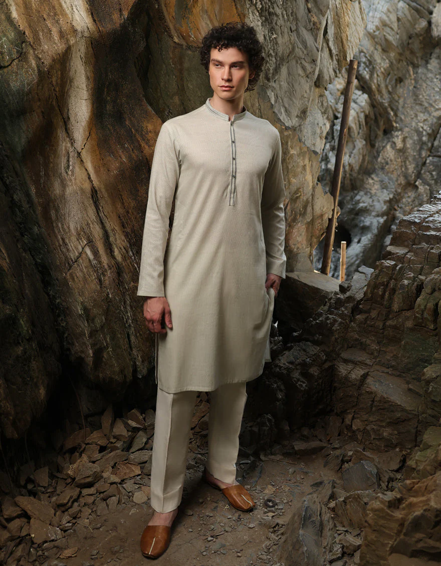 APPLE GREEN COTTON KURTA | JJK-S-46487/S25/JJ9502-SF