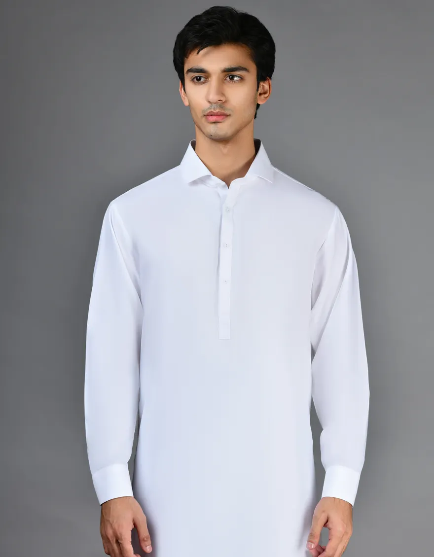 WHITE KAMEEZ SHALWAR | JJKS-A-30727-R29-AP/S25/JJ10251-PN - Image 2