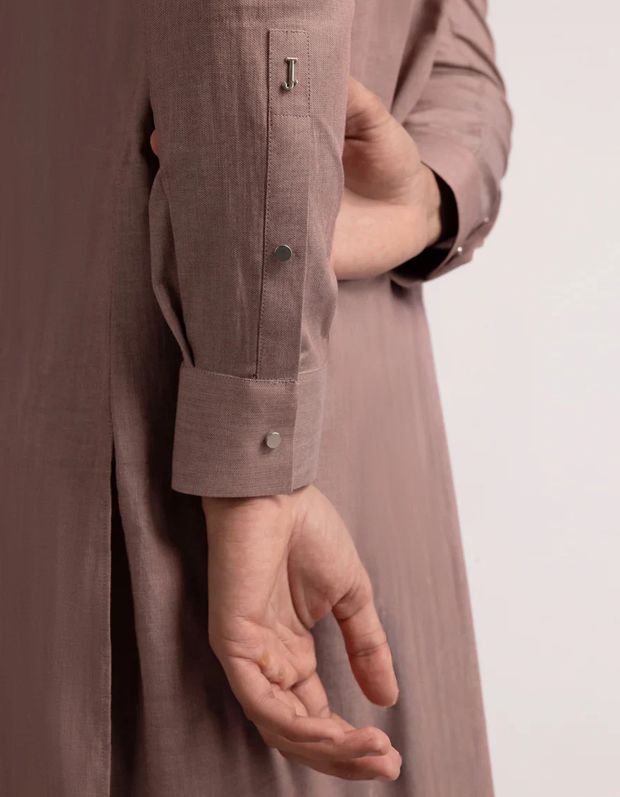 DEEP MAROON COTTON KAMEEZ SHALWAR | JJKS-A-33659/S25/JJ9761-PN - Image 4