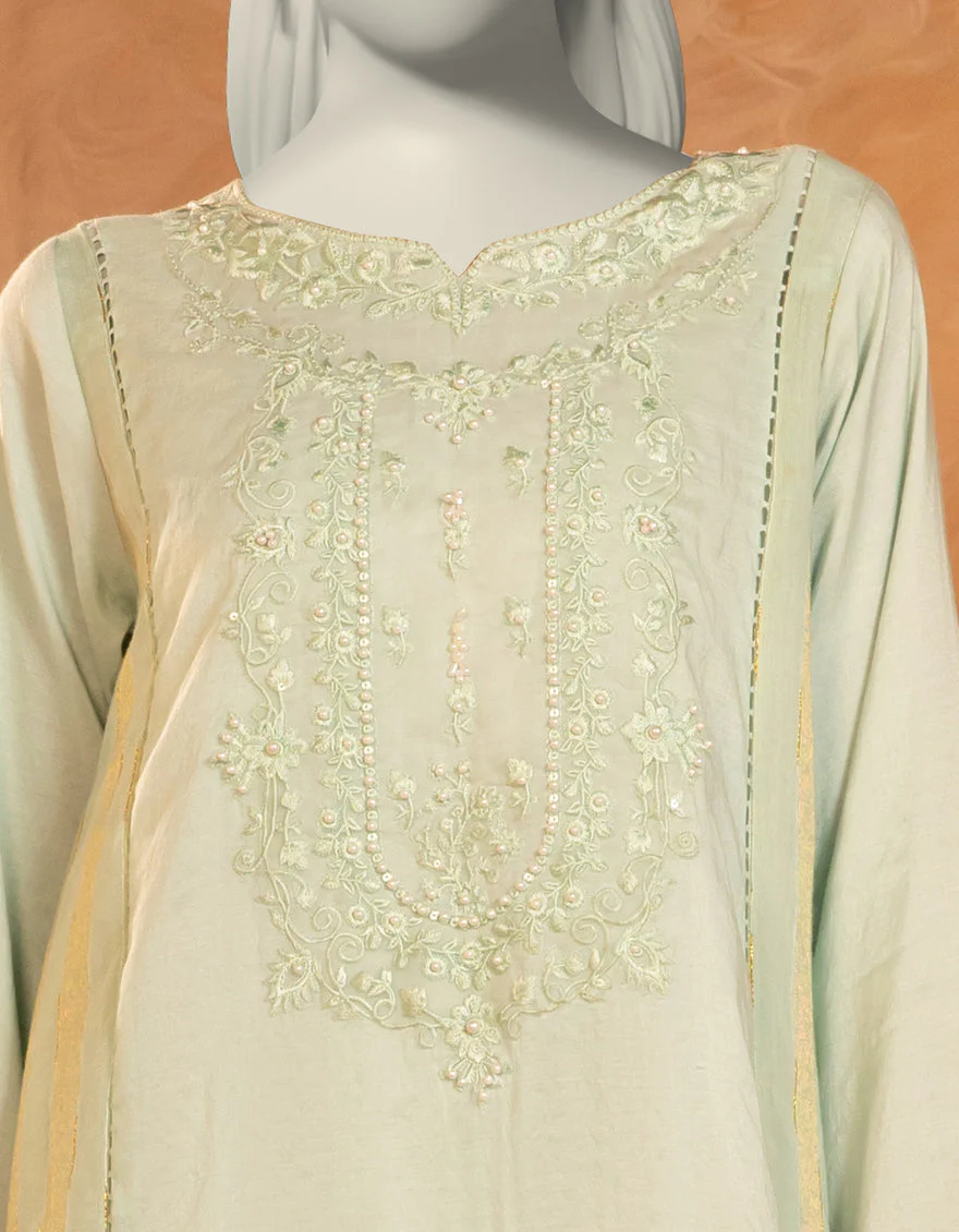 BLUE ZARI KURTI | JJLK-S-JFS-25-210 FB/ELFESYA-10 - Image 4