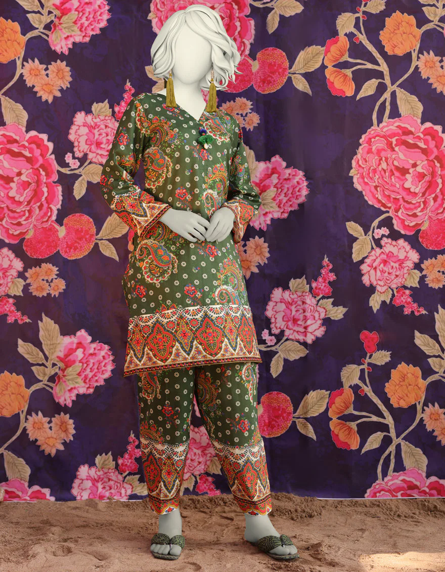 GREEN LAWN KURTI | JJLK-S-JSS-25-301 FB/ESSENTIAL-01