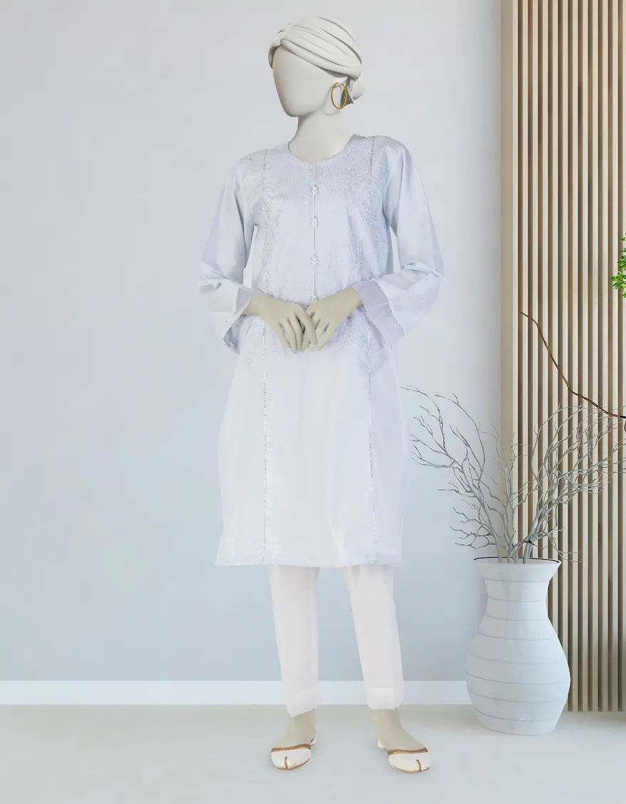 BLUE LAWN KURTI | JJLK-S-JSS-25-384 FB/JEWEL TONES-04