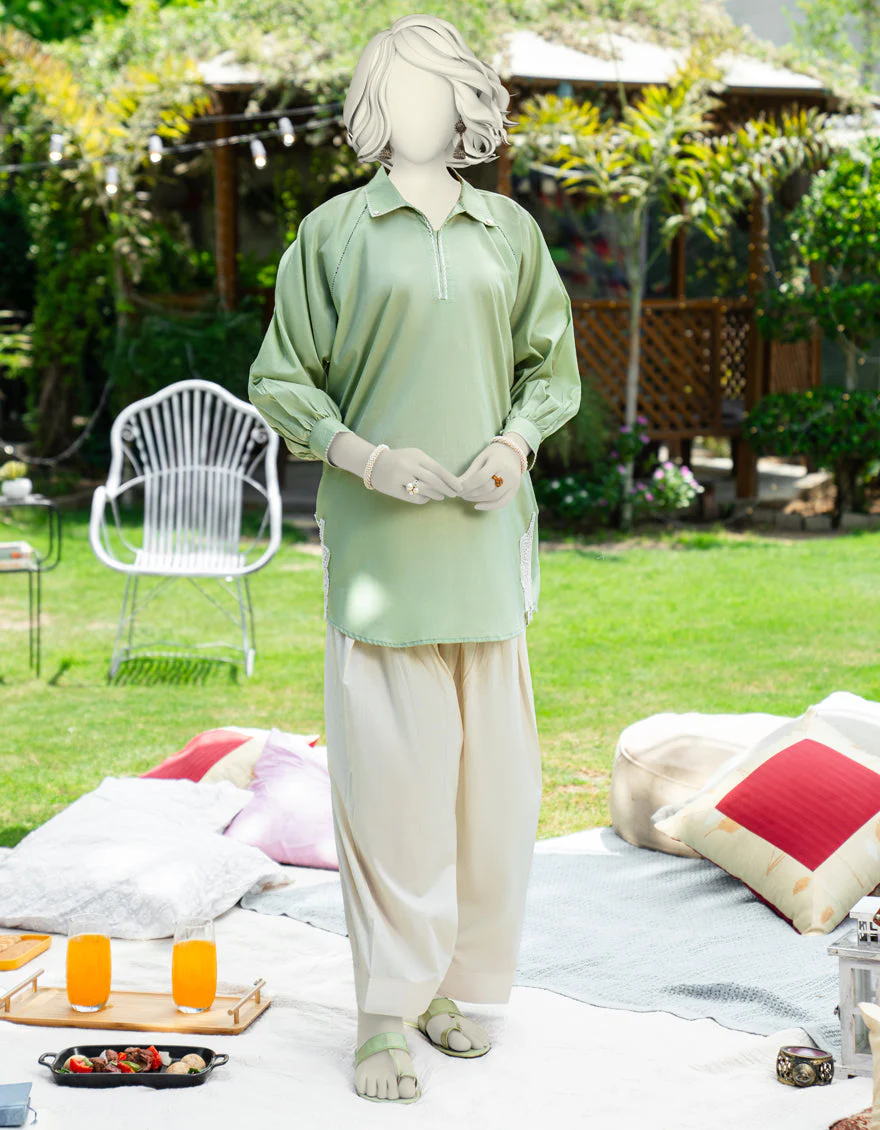 GREEN LAWN KURTI | JJLK-S-JSS-25-437 FB/CROCHET CHIC-02