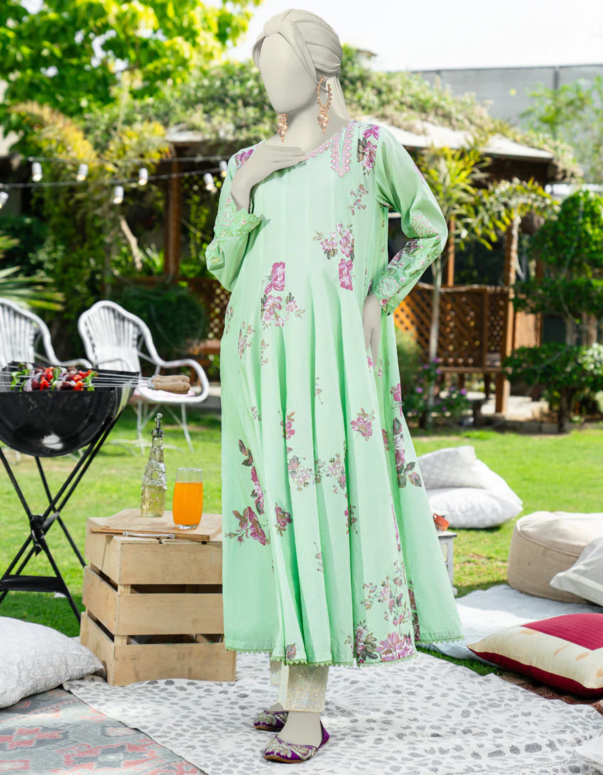 GREEN LAWN KURTI | JJLK-S-JSS-25-451 FB/CRUSHED FLORAL-01