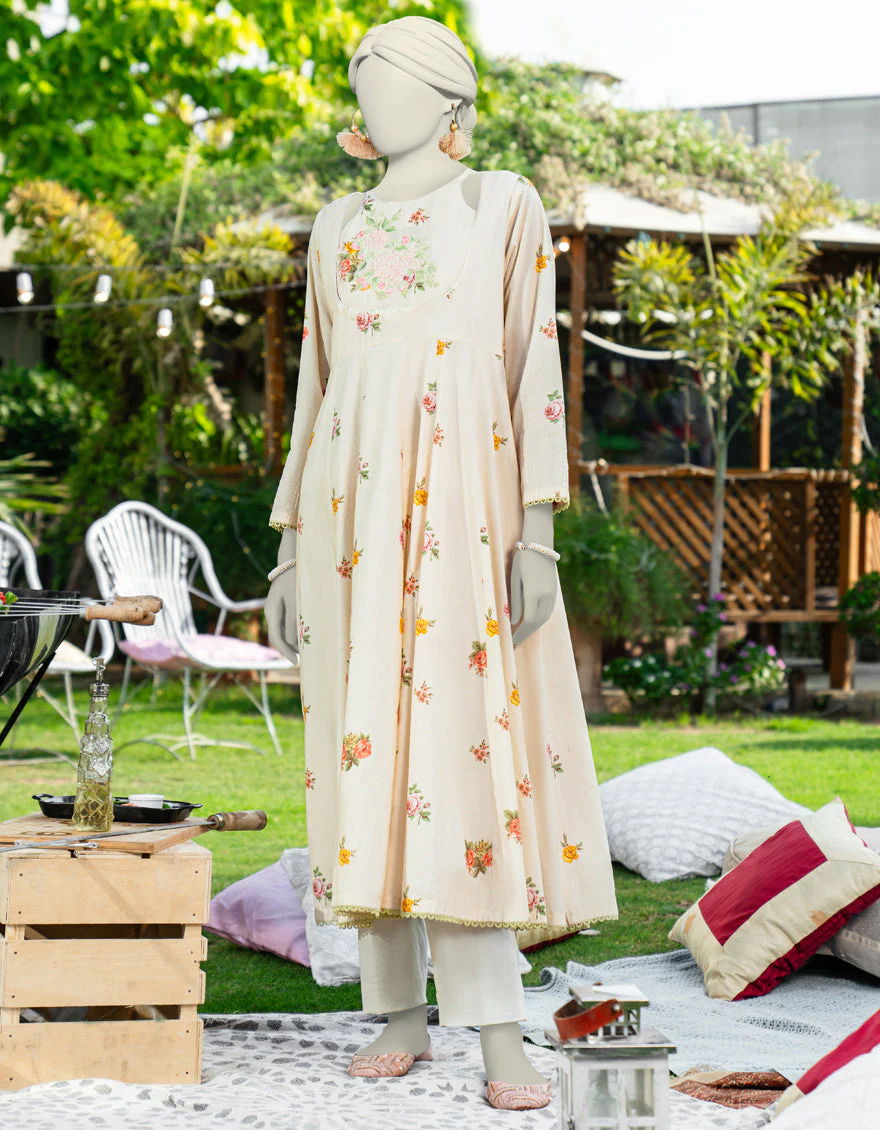 BEIGE LAWN KURTI | JJLK-S-JSS-25-452 FB/CRUSHED FLORAL-02