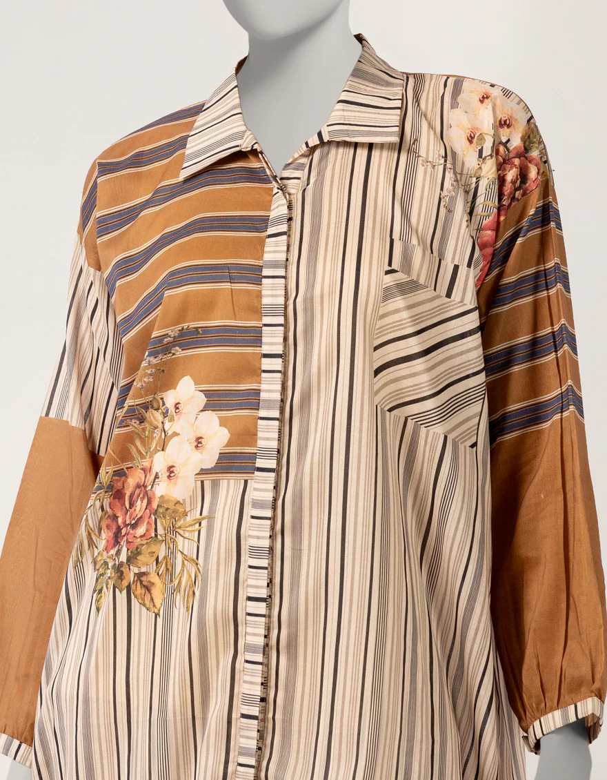 BEIGE LAWN KURTI | JJLK-S-JSS-26-543 FB/FEARLESS GEN Z-02 - Image 4