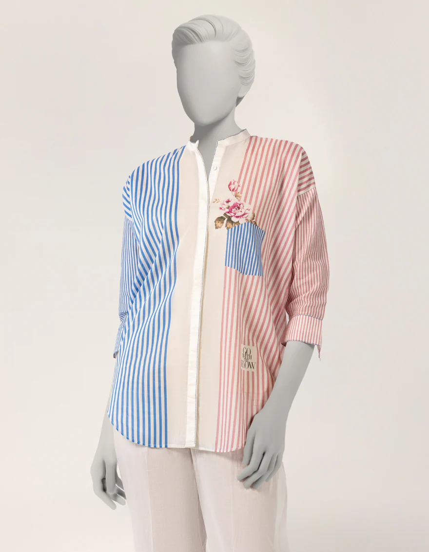 OFF WHITE LAWN KURTI | JJLK-S-JSS-26-545 FB/FEARLESS GEN Z-04 - Image 2