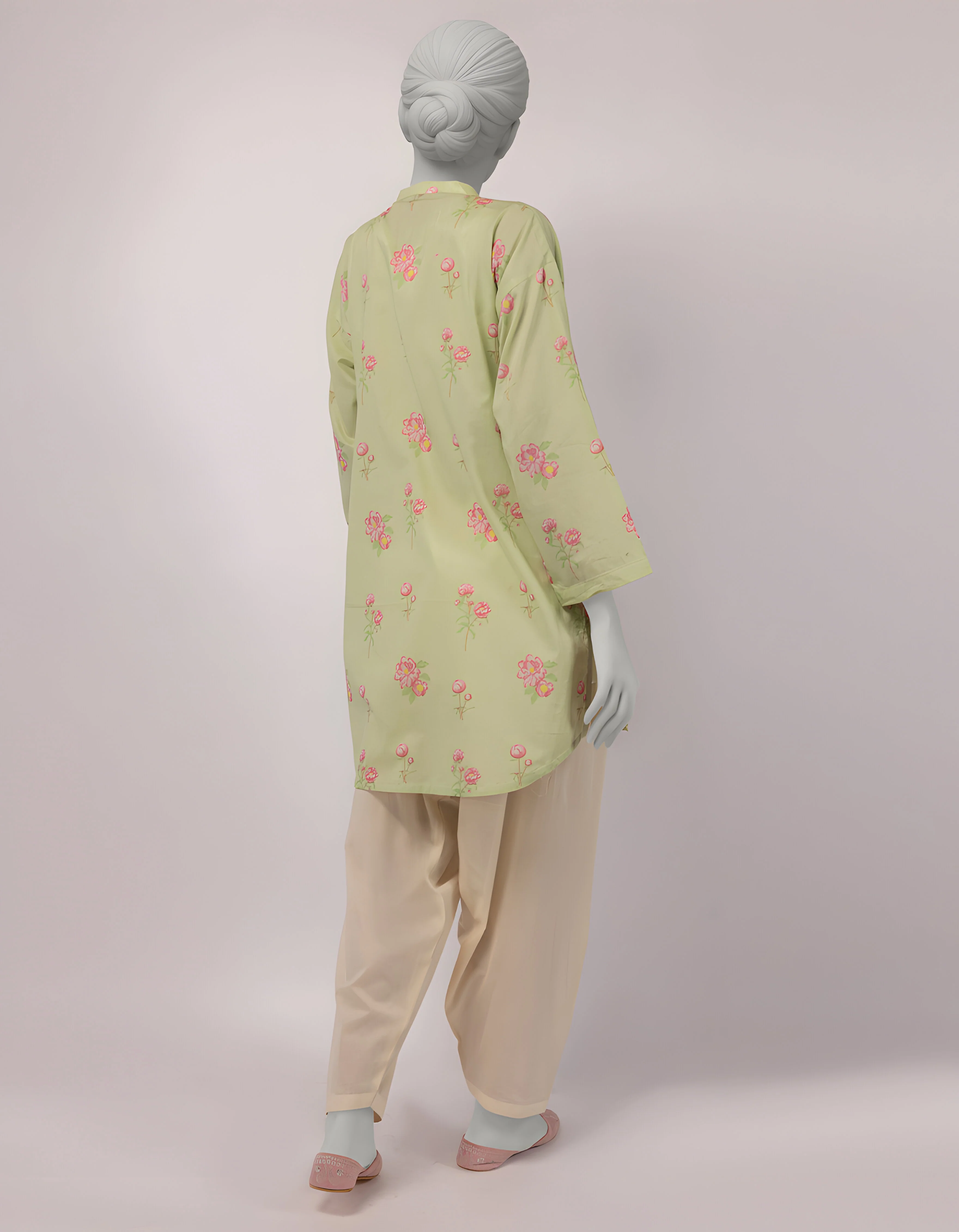 GREEN LAWN KURTI | JJLK-S-JSS-26-592 FB/ASSORTMENT-04 - Image 3