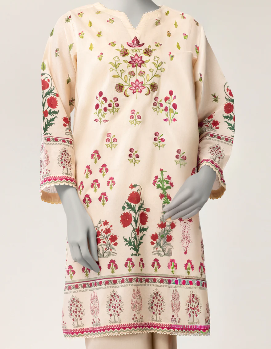 IVORY LAWN KURTI | JJLK-S-JSS-26-599 FB/ASSORTMENT-11 - Image 3