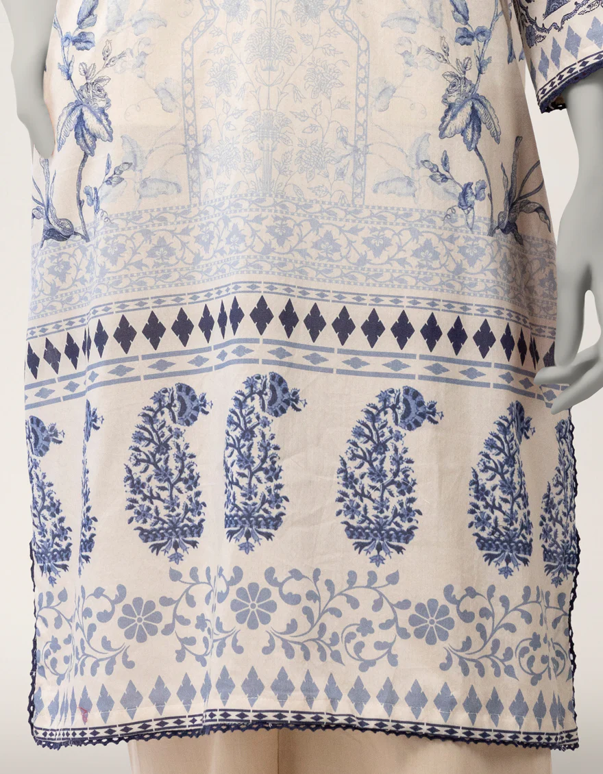INDIGO LAWN KURTI | JJLK-S-JSS-26-600 FB/ASSORTMENT-12 - Image 5