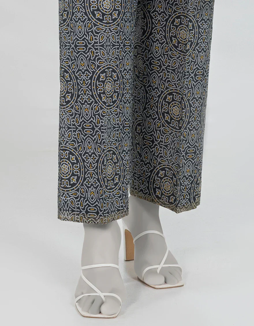 BLACK LAWN TROUSERS | JJLT-S-25-490 FB/ESSENTIAL-50
