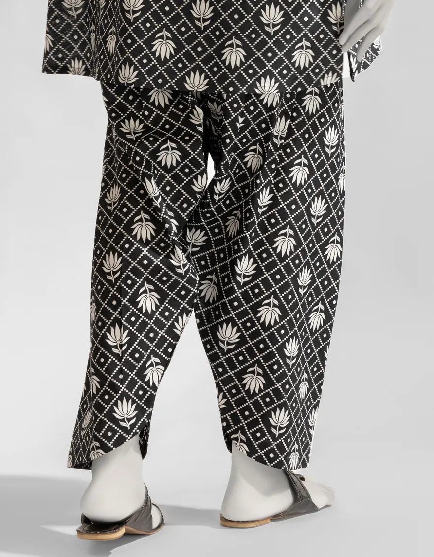BLACK LAWN SHALWAR | JJLT-S-25-496 FB/ESSENTIAL-56 - Image 3