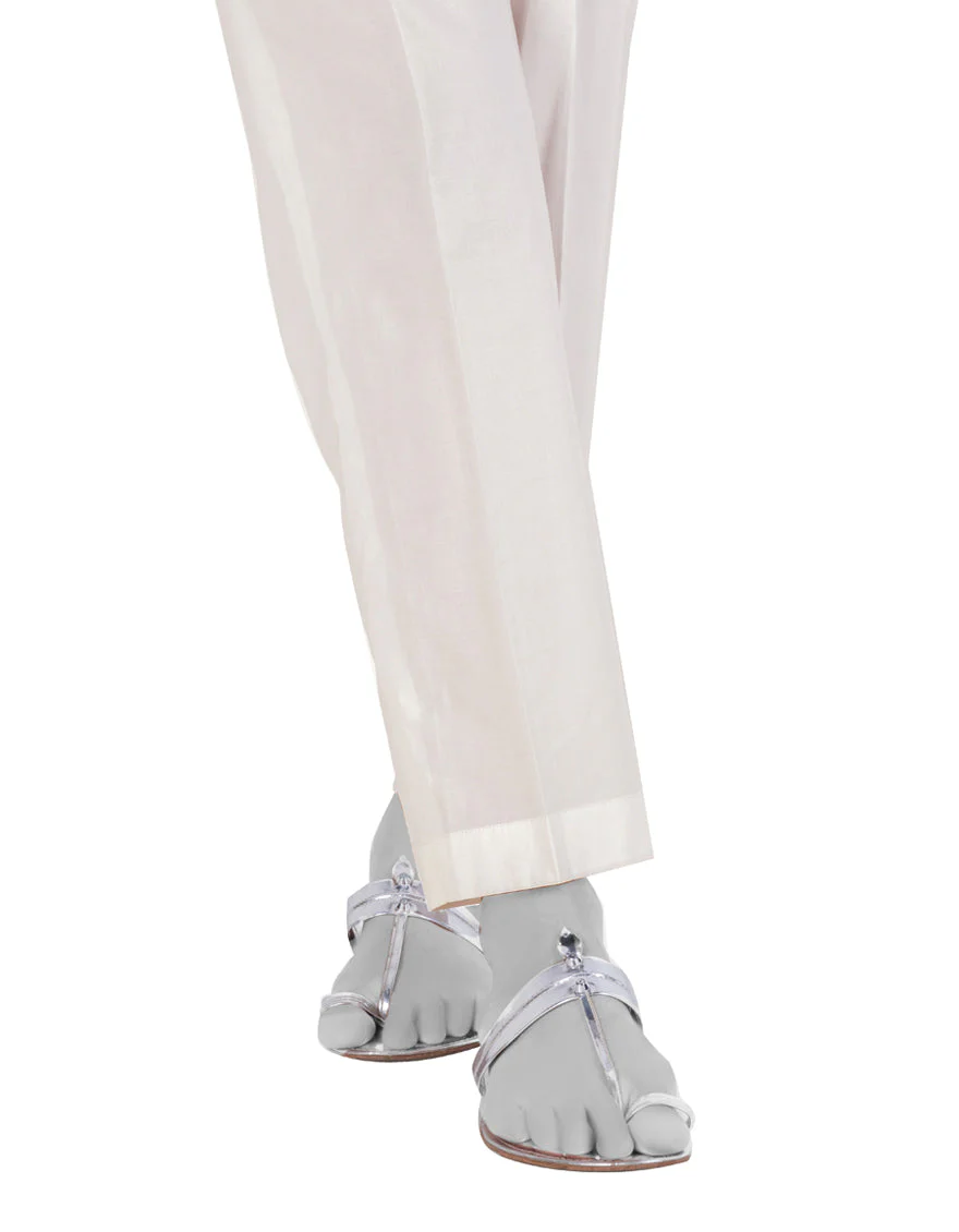 OFF WHITE LAWN TROUSERS | JJLT-S-25-8002-C FB/REGULAR-T-03