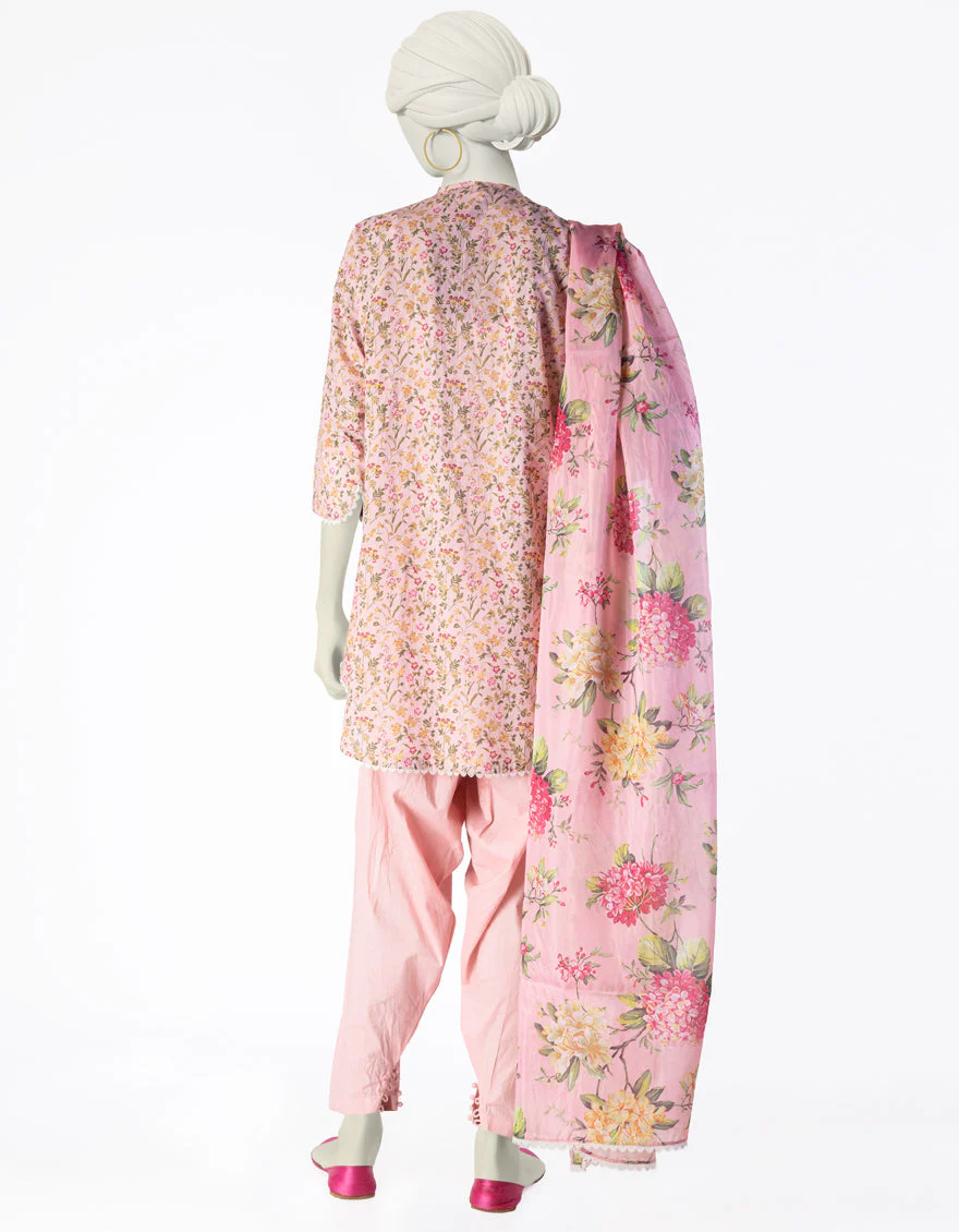 PINK LAWN 3PC STITCHED | JLAWN-S-25-107/S SHAHJAHAN-03 - Image 2